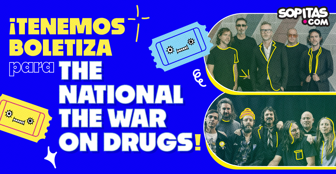 ¡Llévate boletos para ver a The National y The War on Drugs en el Palacio de los Deportes!