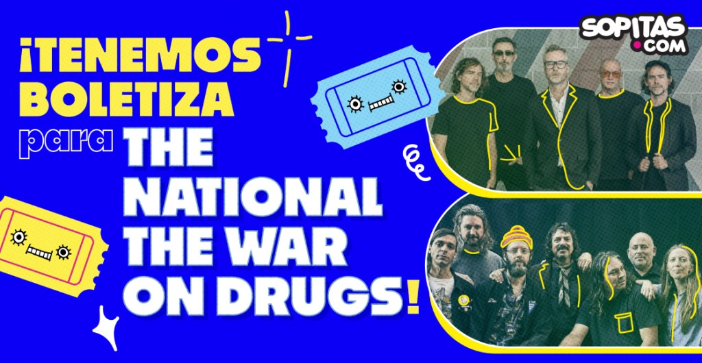 ¡Llévate boletos para ver a The National y The War on Drugs en el Palacio de los Deportes!