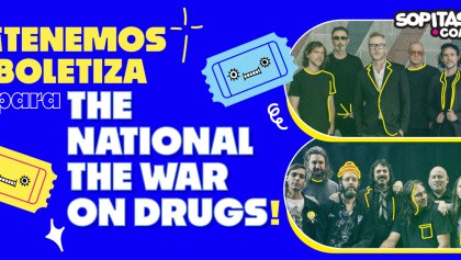 ¡Llévate boletos para ver a The National y The War on Drugs en el Palacio de los Deportes!