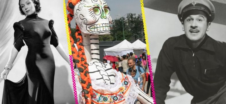 ¡Vamos a la Mega Ofrenda de la UNAM del Día de Muertos dedicada al cine de oro mexicano!