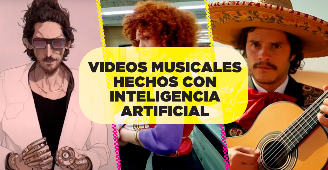 6 videos musicales interesantes hechos con inteligencia artificial