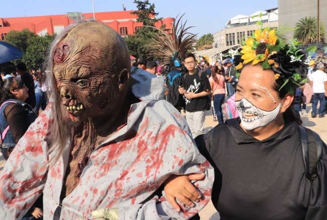 Zombies en el Centro Histórico