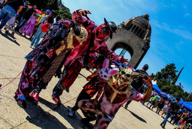 Zombies en el Centro Histórico