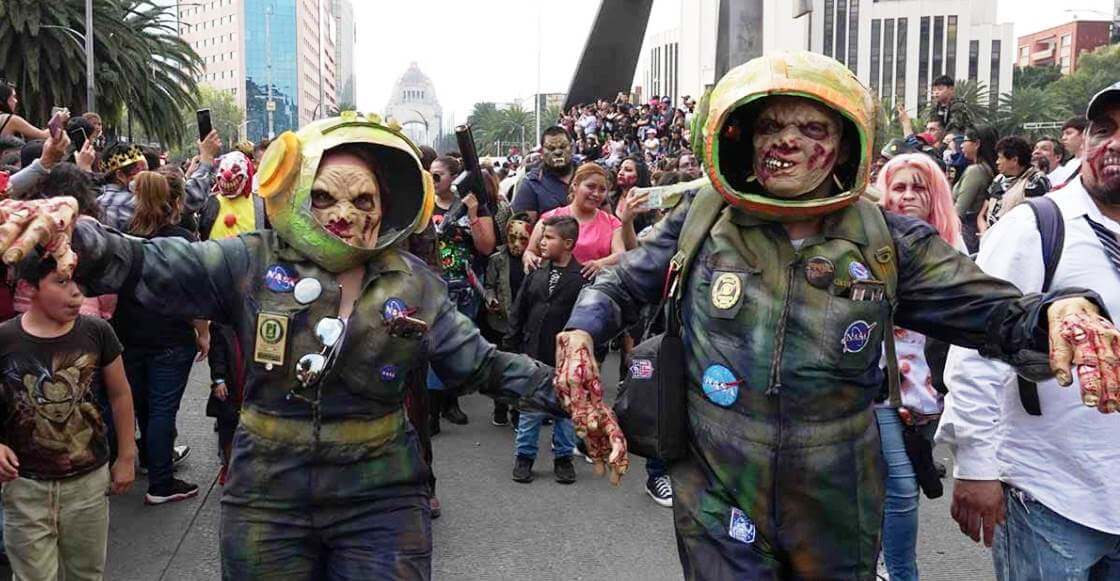 Zombies en el Centro Histórico