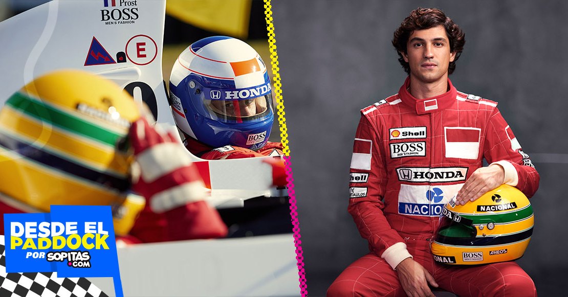 La confesión del actor que interpreta a Senna en Netflix: “El casco tenía magia y poder”