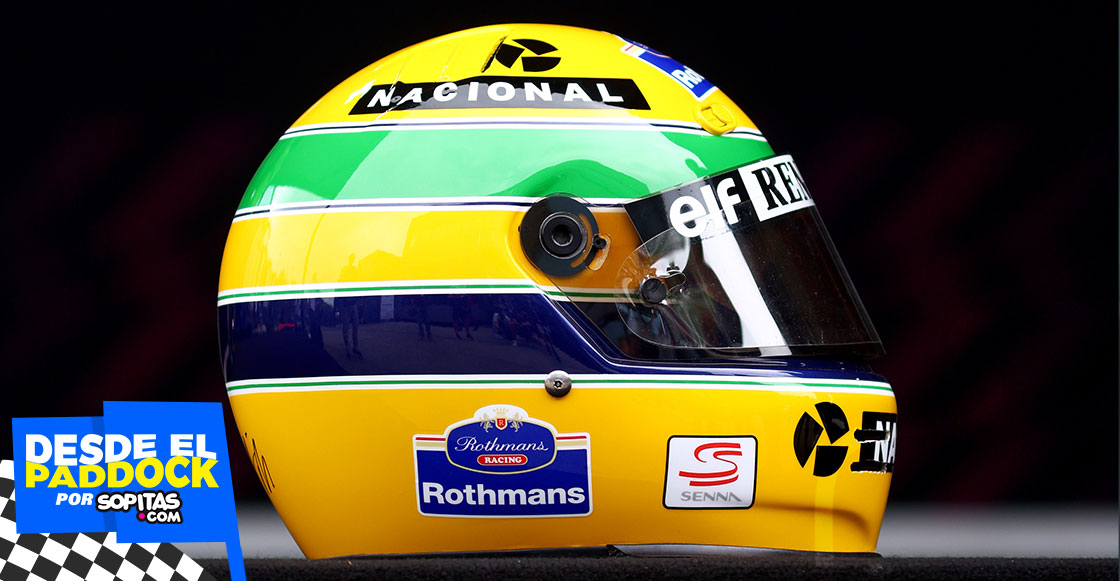 Casco de Ayrton Senna