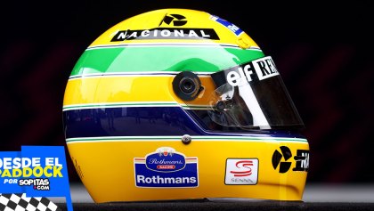 Casco de Ayrton Senna