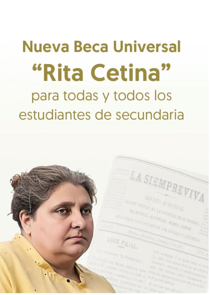 Requisitos, fechas y todo sobre el registro para la beca Rita Cetino a estudiantes de secundaria