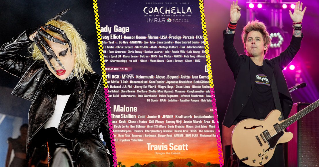 Lady Gaga, Green Day y Post Malone: Revelan el cartel para Coachella 2025