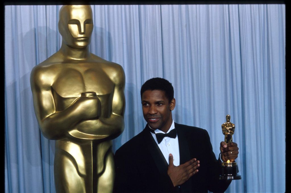 Denzel Washington se llevó el Oscar por su papel en 'Glory'