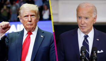 Todo listo para la primera reunión entre Donald Trump y Joe Biden