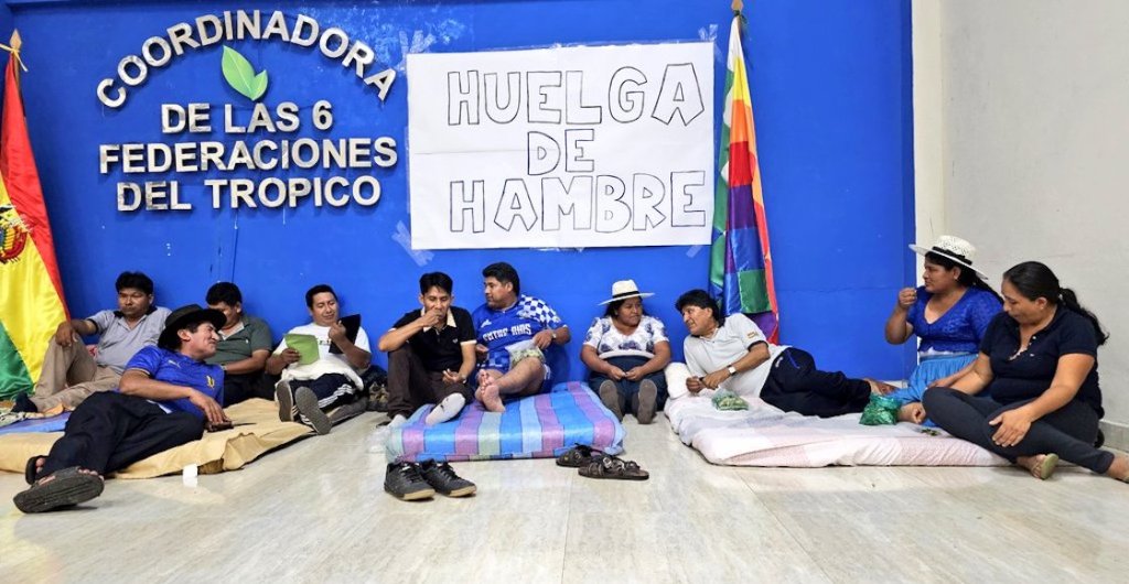 evo morales huelga de hambre 1