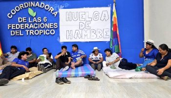 evo morales huelga de hambre 1