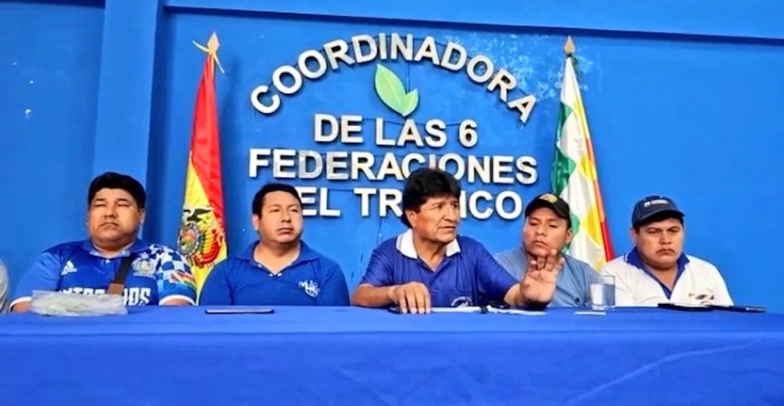 evo morales huelga de hambre