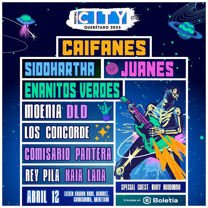 Cartel Festival City Querétaro 2025