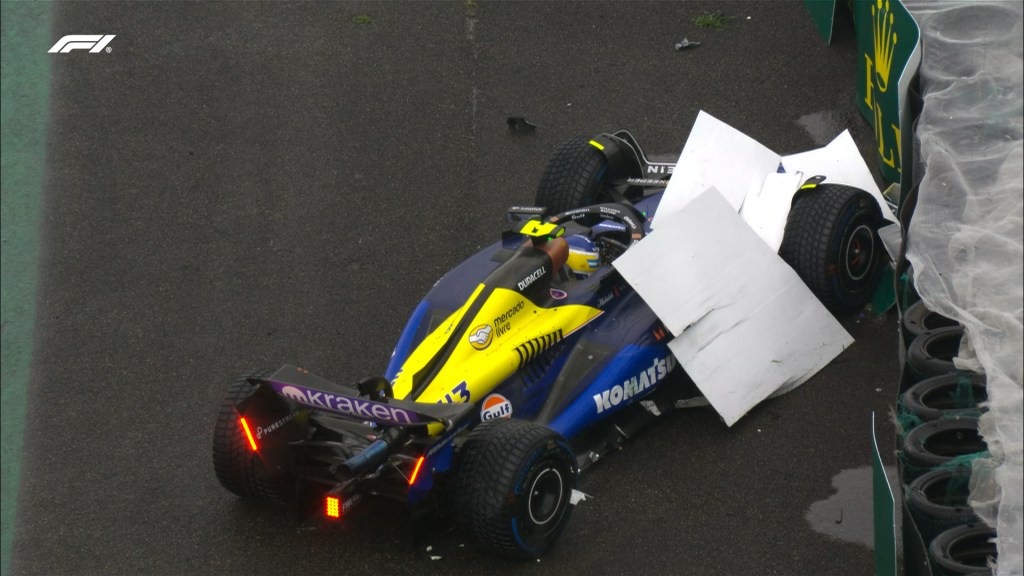 Franco Colapinto en la qualy