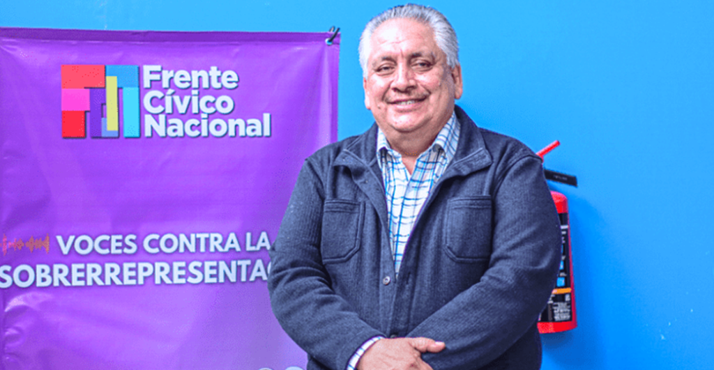 Frente Cívico Nacional va por su registro para convertirse en partido político