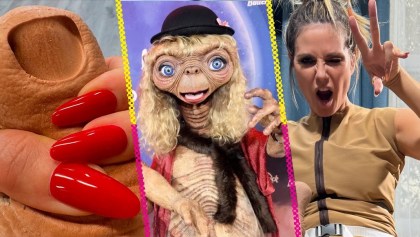 Heidi Klum aparece disfrazada de E.T. para Halloween