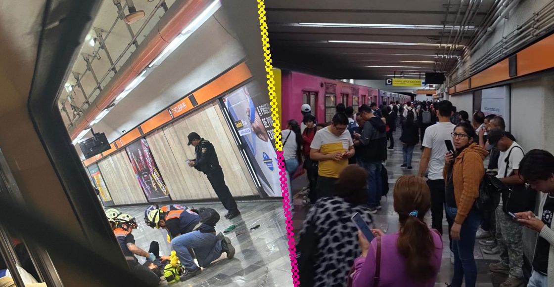 Metro CDMX: Hombre ataca con cuchillo a 4 pasajeros y se arroja a las vías en Tacubaya