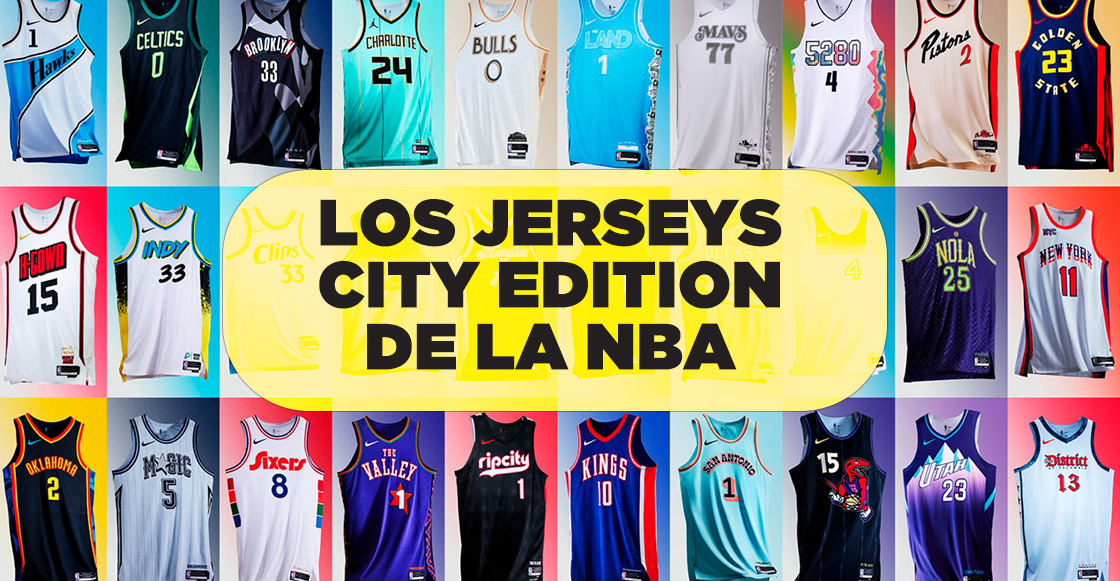 Todos los jerseys City Edition de la NBA 2024-2025