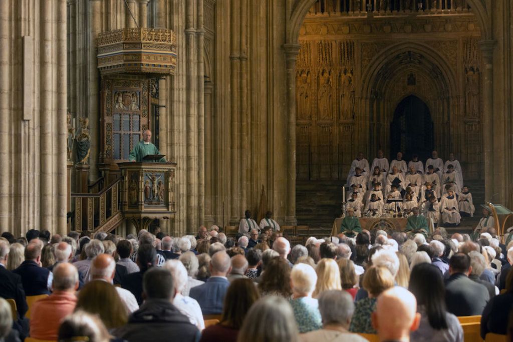 Justin Welby era arzobispo de Canterbury.