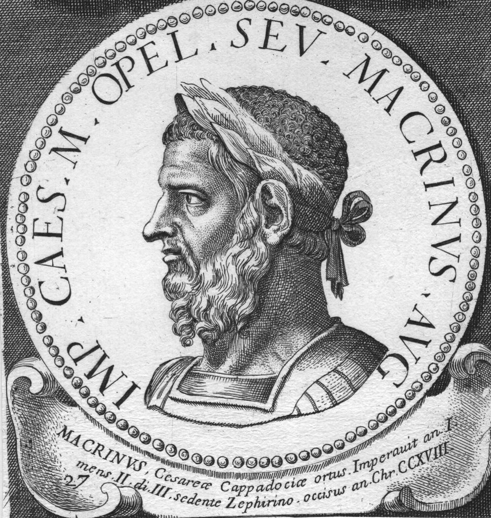 Imagen de Macrino, emperador de Roma