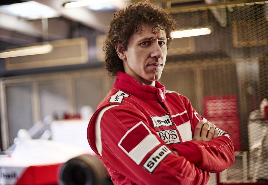 Matt Mella interpreta a Alain Prost en Senna