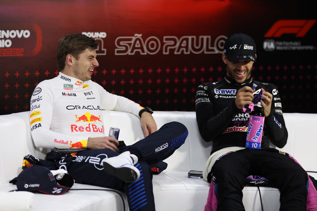 Max Verstappen y Pierre Gasly