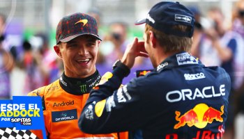 Max Verstappen y Lando Norris