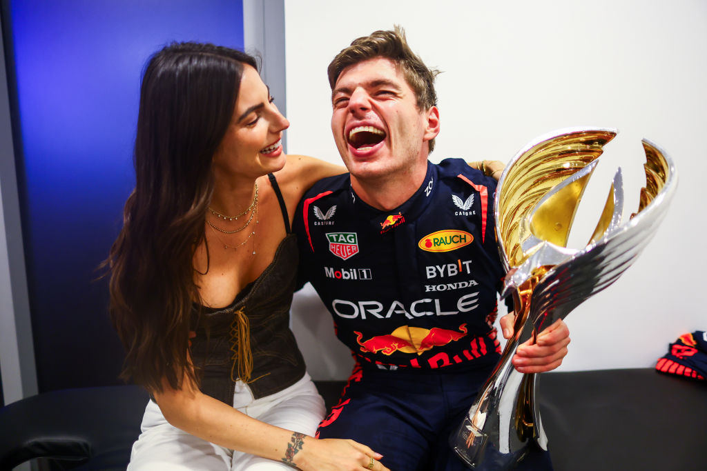 Max Verstappen y Kelly Piquet