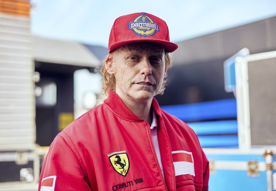 Niki Lauda en la serie Senna