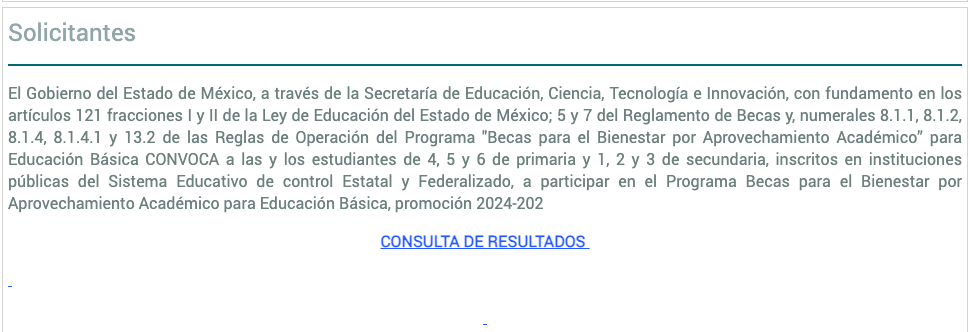 Así puedes checar los resultados de las Becas por Aprovechamiento Académico del Edomex