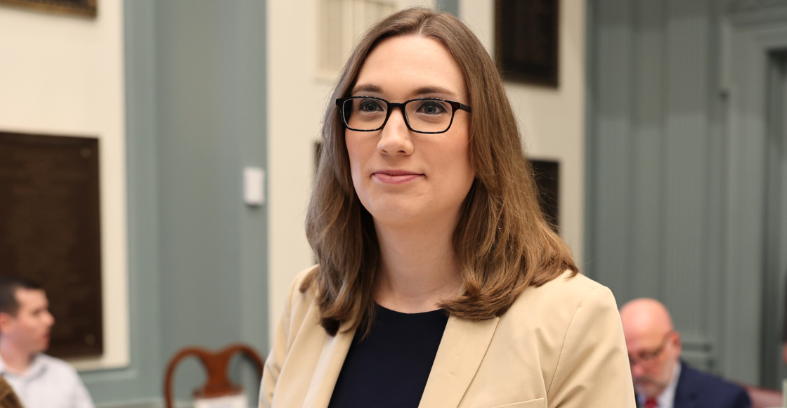 Sarah McBride es la primera congresista transgénero de Estados Unidos