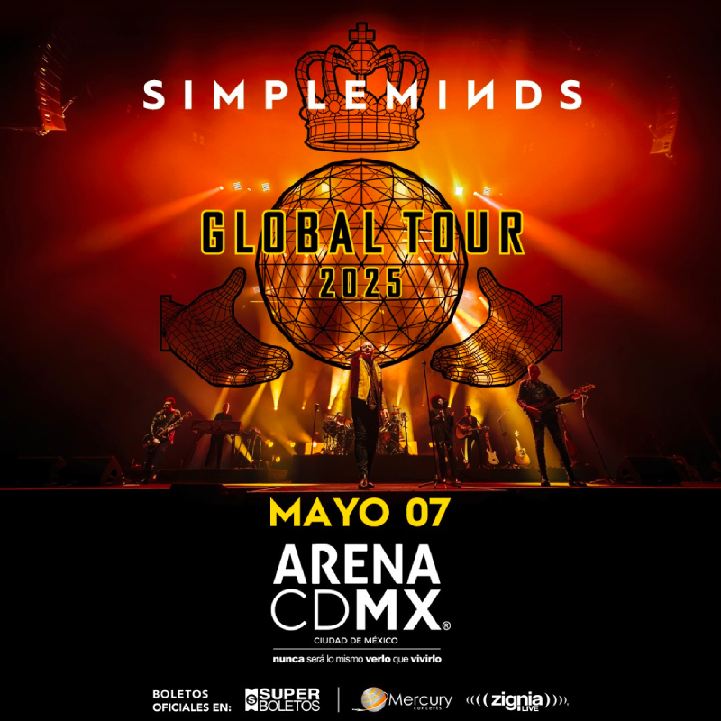 Simple Minds en CDMX: Fecha, boletos y todo sobre el concierto para 2025