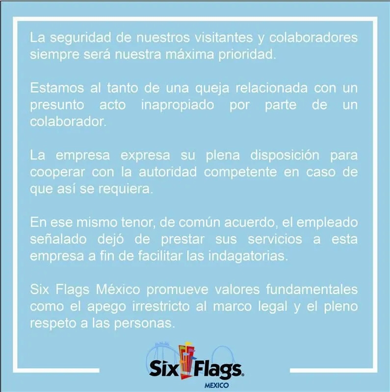 Investigan agresión sexual en el Festival del Terror de Six Flags