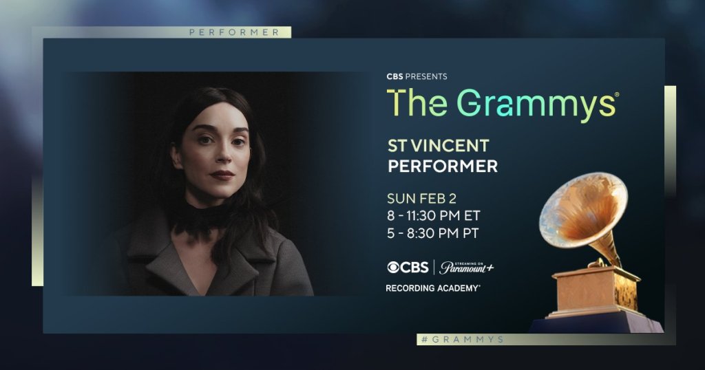 St. Vincent se presentará en los Grammy