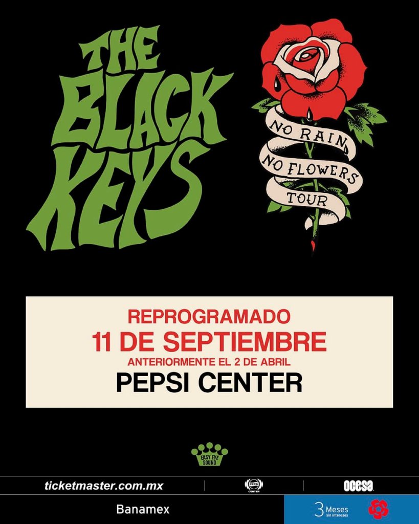 The Black Keys anuncia nueva fecha para su concierto en México