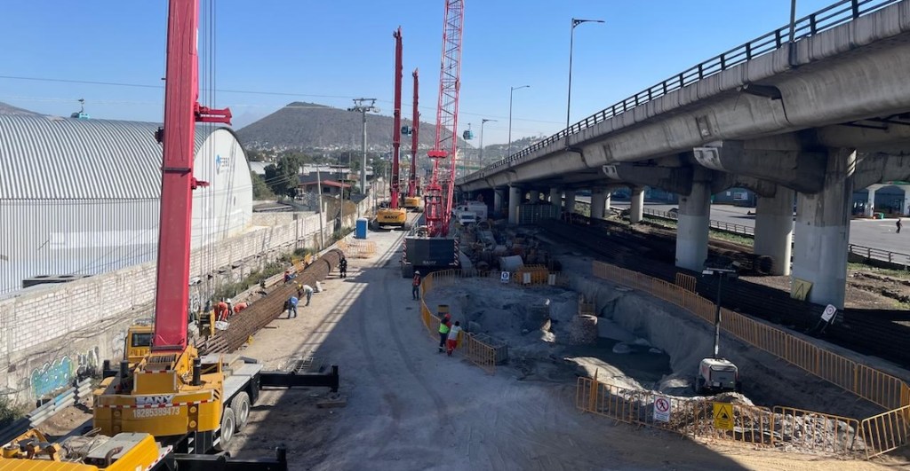 Construcción del Trolebús Chalco-Santa Martha: Más de un año de demora y contando