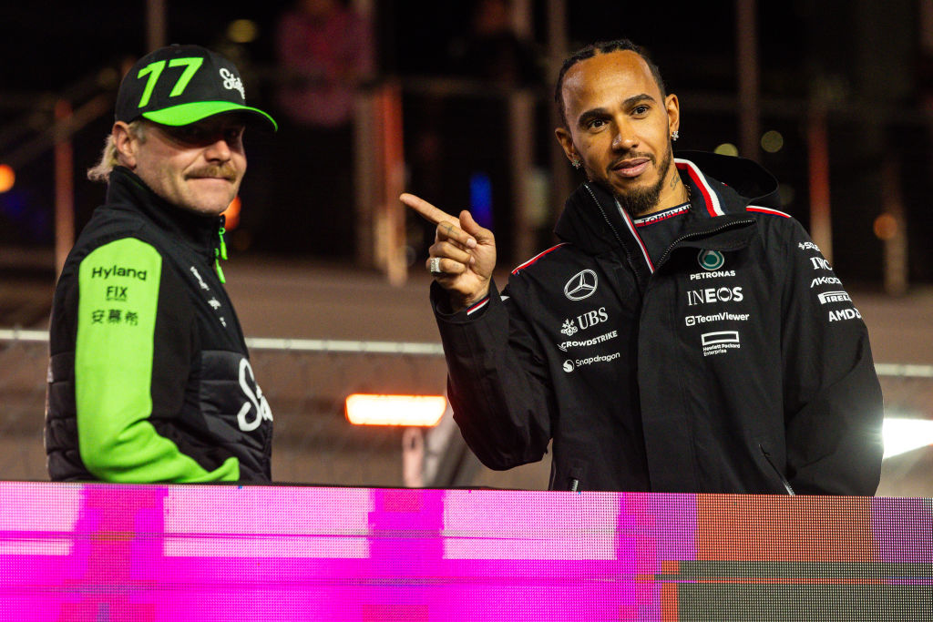 Valtteri Bottas y Lewis Hamilton