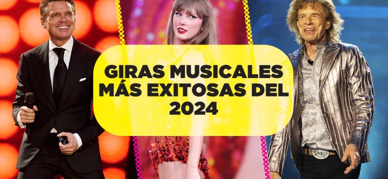 Las 10 giras musicales más exitosas del 2024