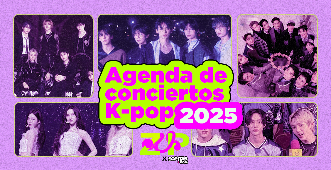 Agenda de conciertos de K-Pop en México para el 2025