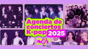 Agenda de conciertos de K-Pop en México para el 2025