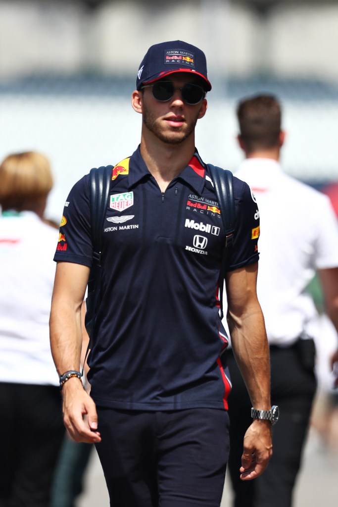 Pierre Gasly en Red Bull