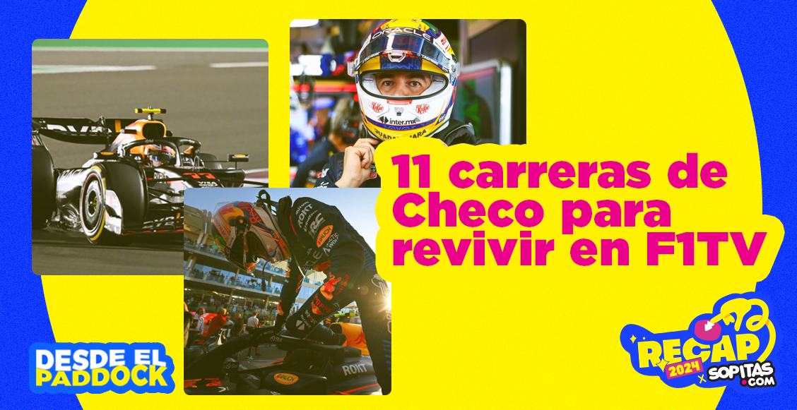 11 carreras de Checo que te pondrán la piel chinita