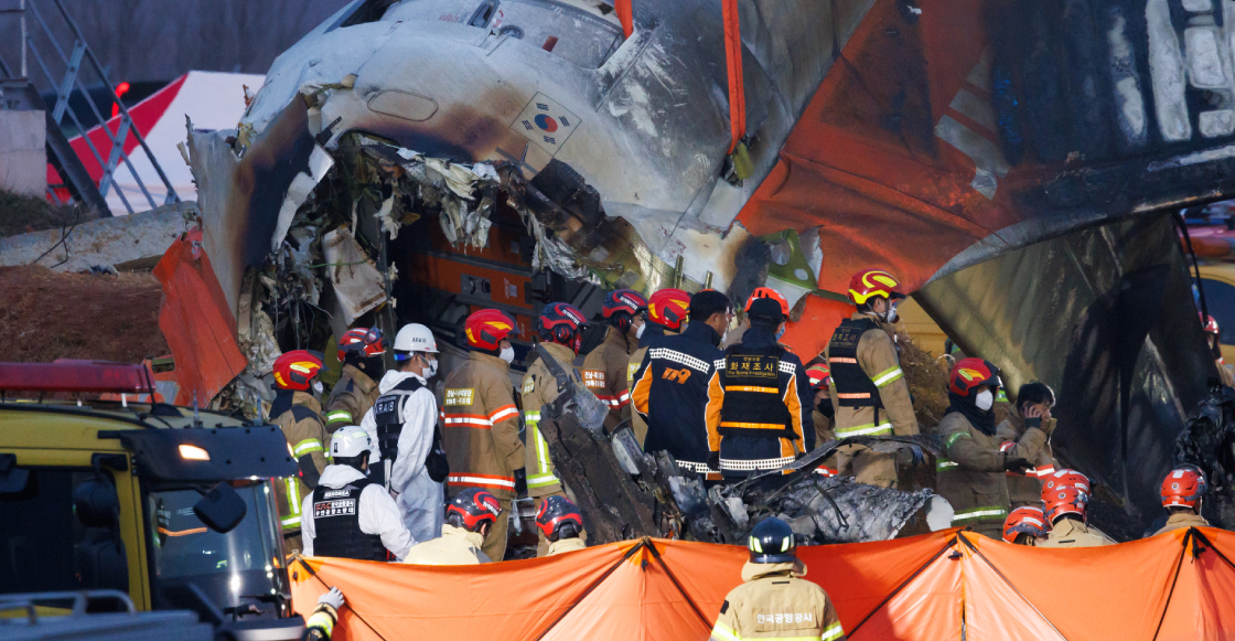 Accidente de avión en Corea del Sur pudo ser provocado por un choque con aves