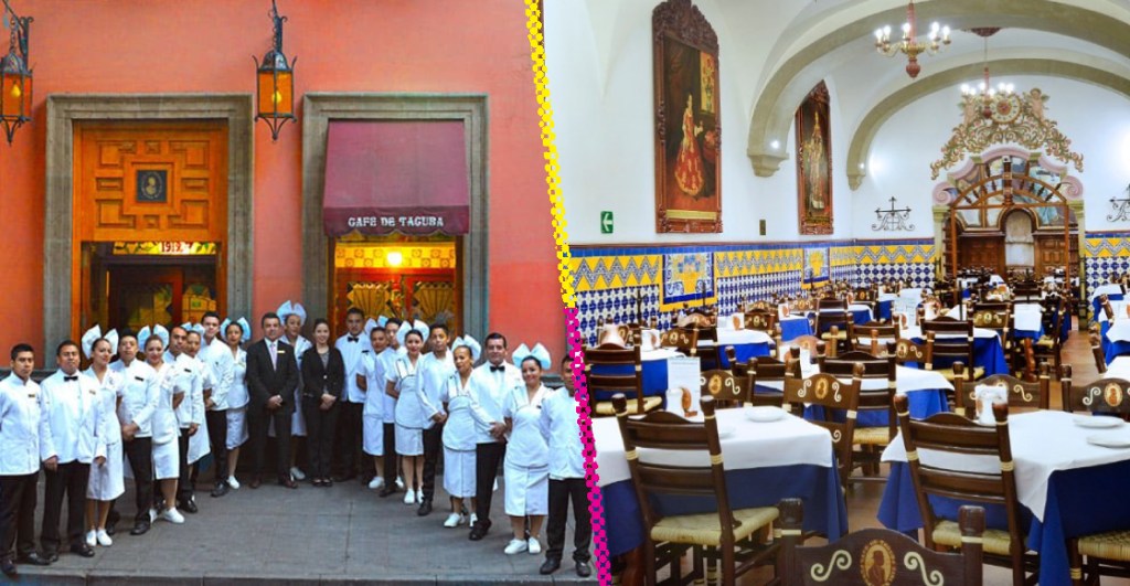 Café de Tacuba entre los 100 restaurantes más legendarios del mundo