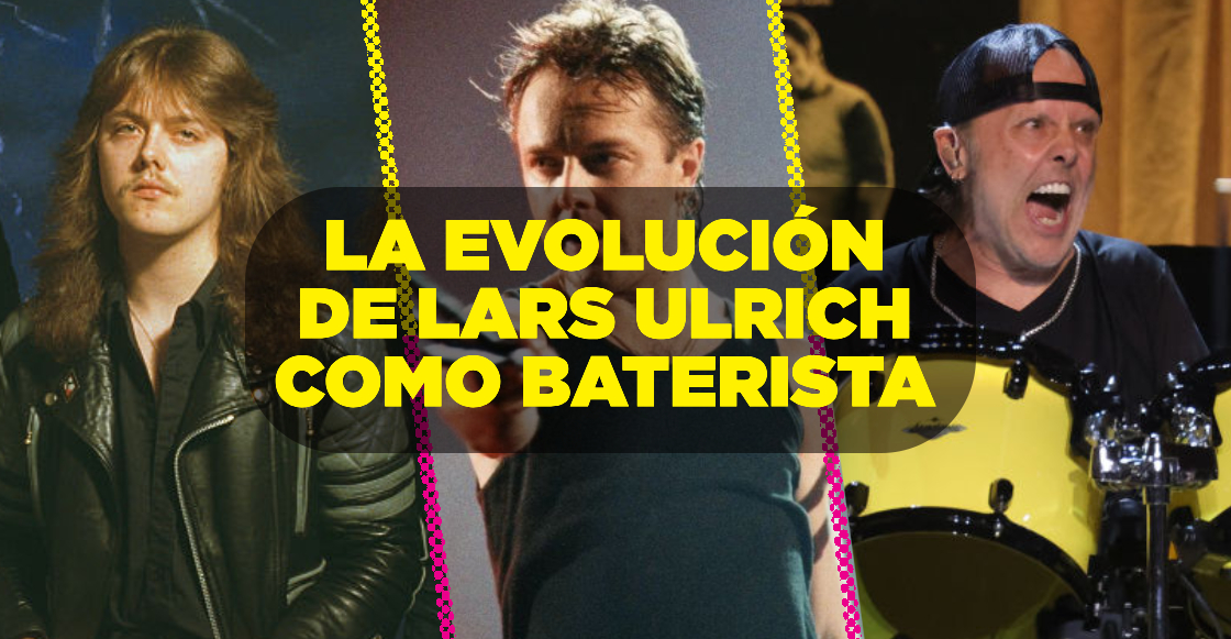 10 Canciones de Metallica para ver la evolución de Lars Ulrich