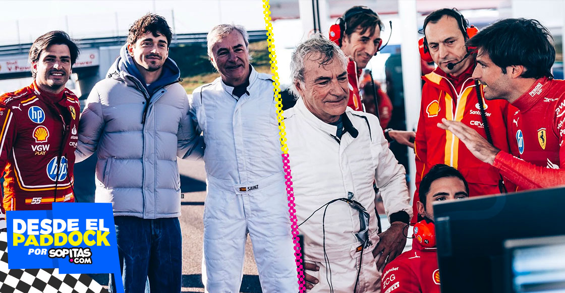 Despedida de Carlos Sainz en Ferrari