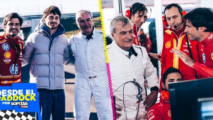 Despedida de Carlos Sainz en Ferrari