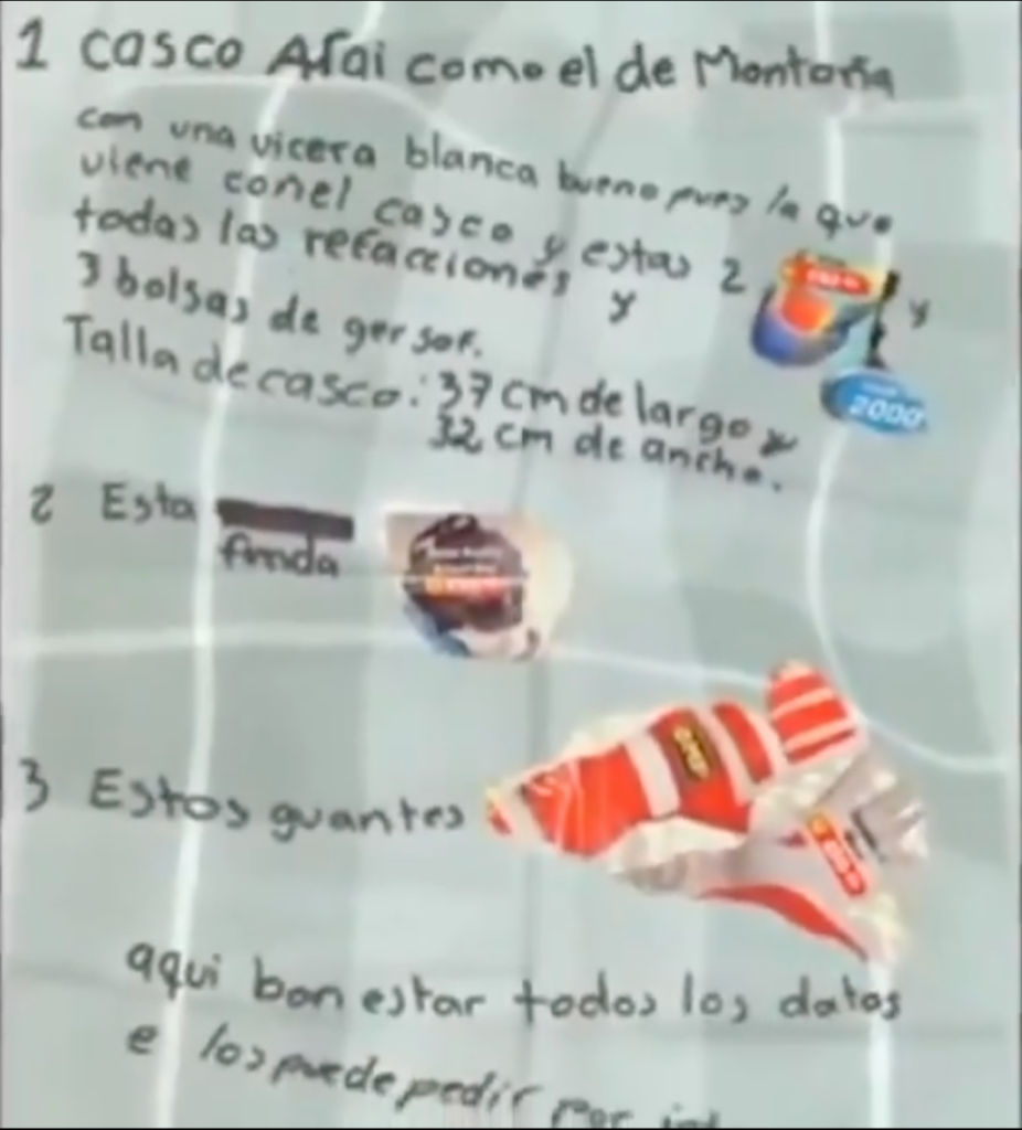 Carta de Checo Pérez a Santa